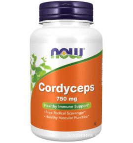 Now Cordiceps Кордицепс БАД 750 мг, 90 капсул